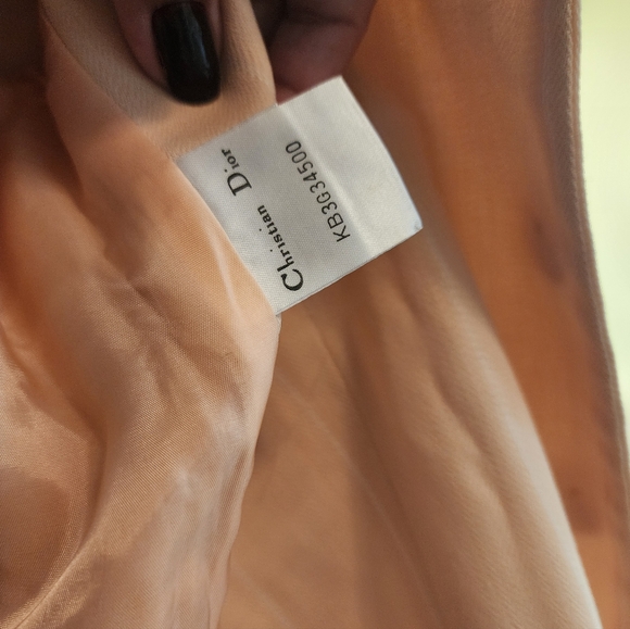 Vintage Christian Dior Light Pink Blazer - Picture 8 of 13